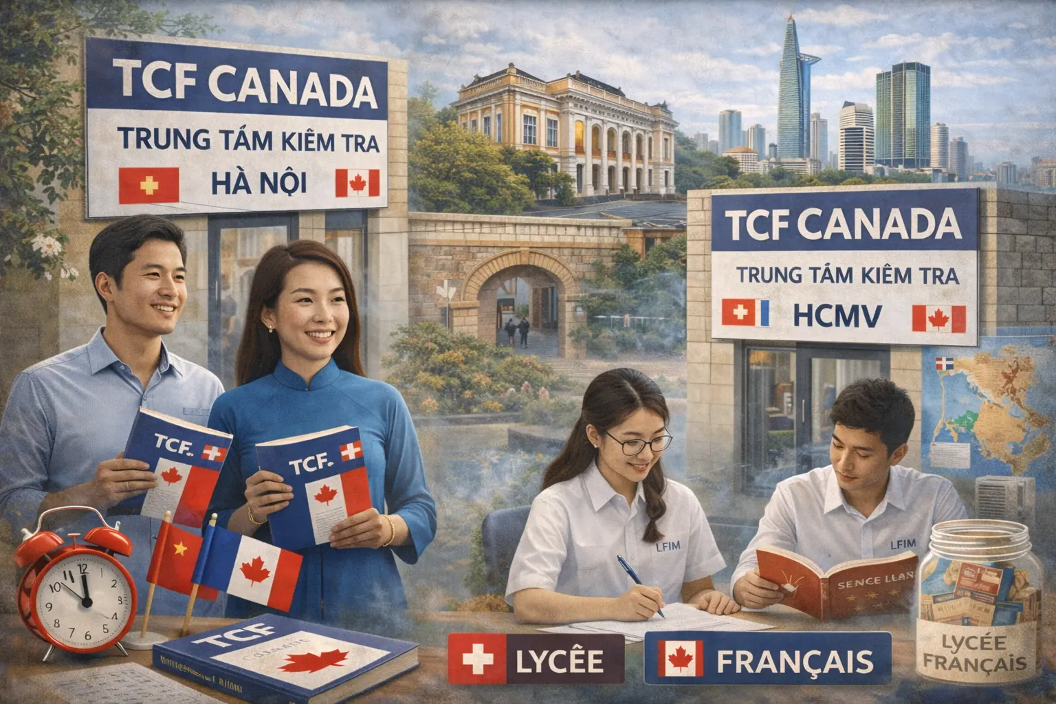 TCF Canada au Vietnam 2026 : Centres Hanoi/HCMV, Héritage Francophone Colonial, Lycées Français Avantage Massif
